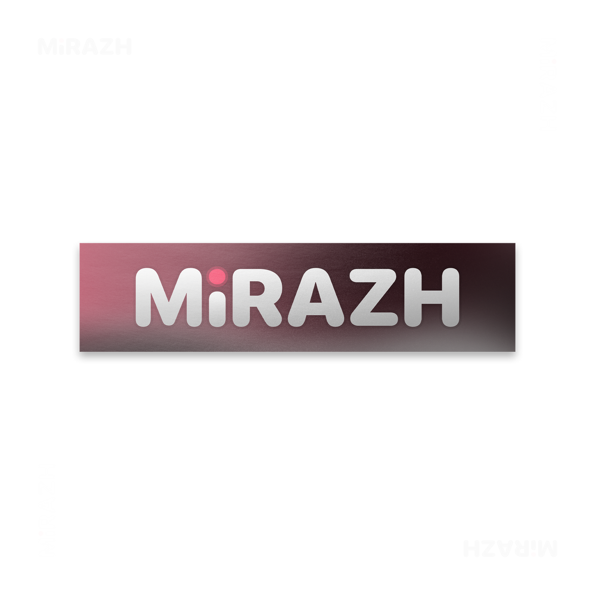 MiRAZHMark Bumper Sticker 01