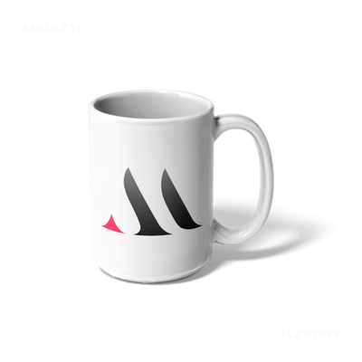 MiRAZHMark Ceramic Mug 01 White