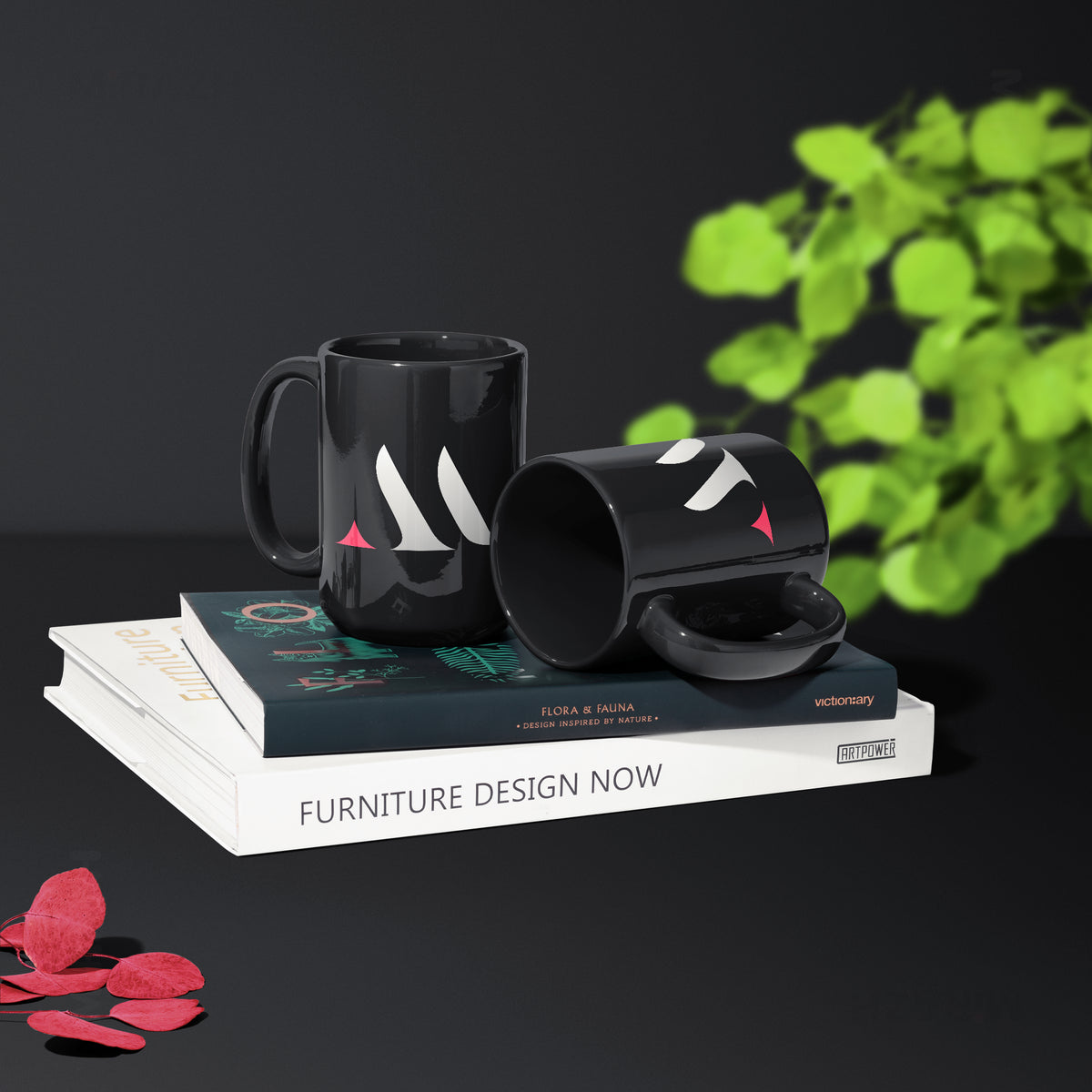 MiRAZHMark Ceramic Mug 02 Black
