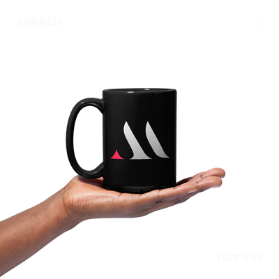 MiRAZHMark Ceramic Mug 03 Black