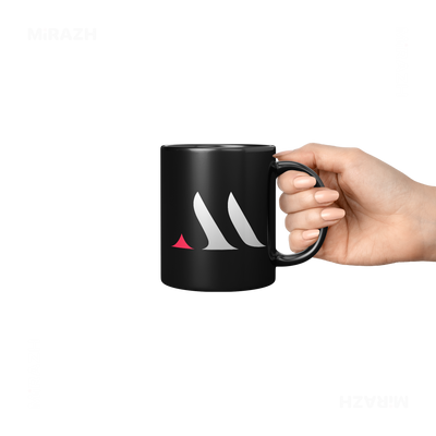 MiRAZHMark Ceramic Mug 06 Black