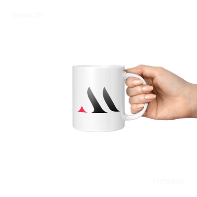 MiRAZHMark Ceramic Mug 06 White