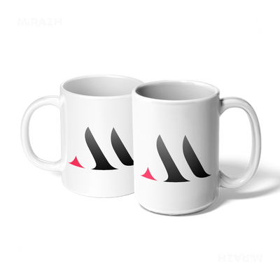 MiRAZHMark Ceramic Mug 07 White