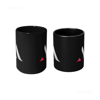 MiRAZHMark Ceramic Mug 09 Black