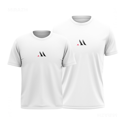 MiRAZHMark Couple T Shirt 01 White