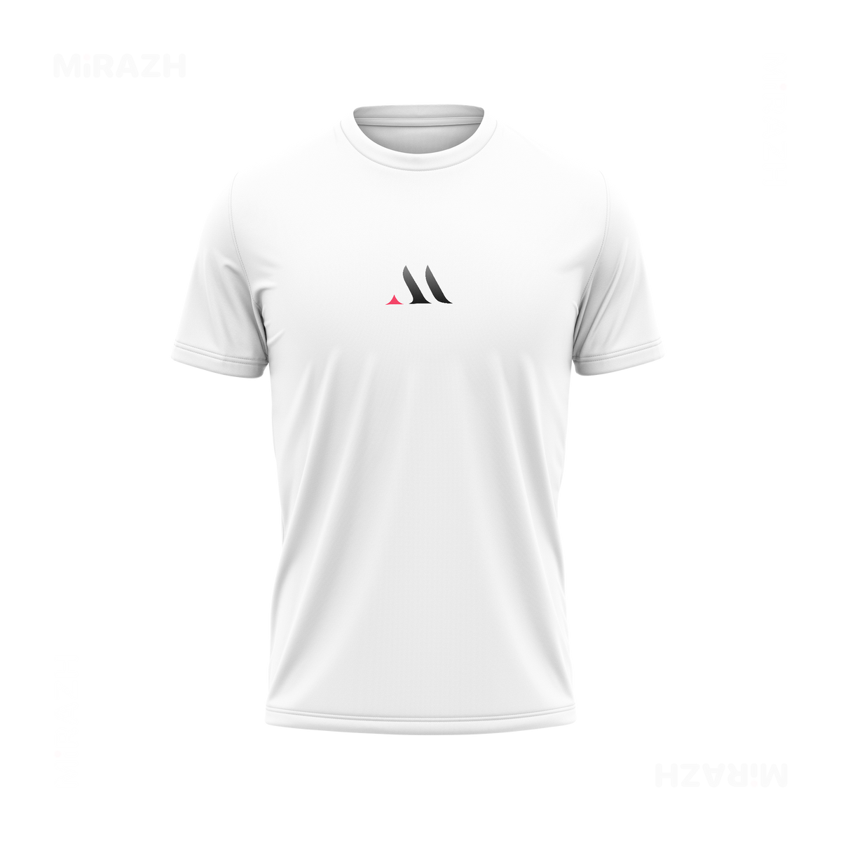 MiRAZHMark Couple T Shirt 04 White