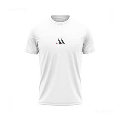 MiRAZHMark Couple T Shirt 04 White