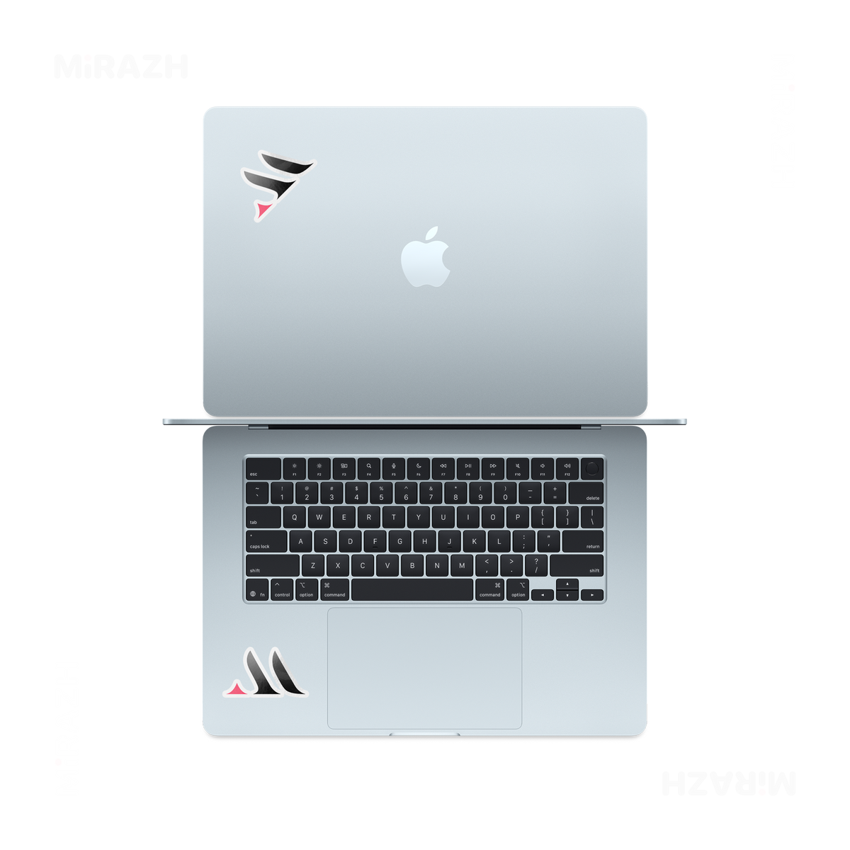 MiRAZHMark Die Cut Outdoor Sticker 07 White