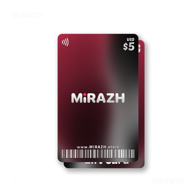 MiRAZHMark Digital Gift Card 02 5 USD