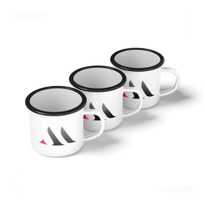 MiRAZHMark Enamel Camping Mug 05