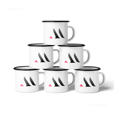 MiRAZHMark Enamel Camping Mug 06