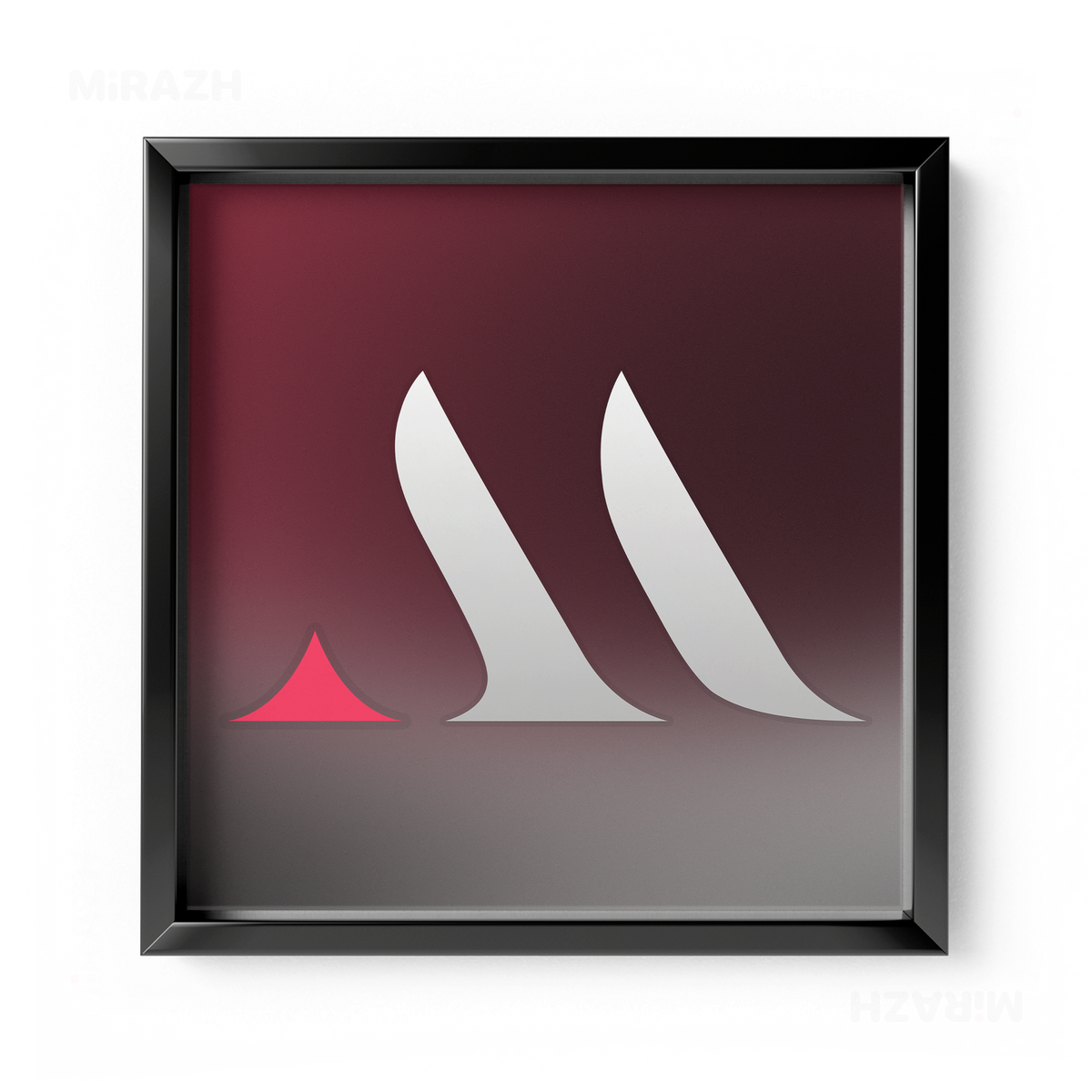 MiRAZHMark Framed Poster 04 Black Aluminum