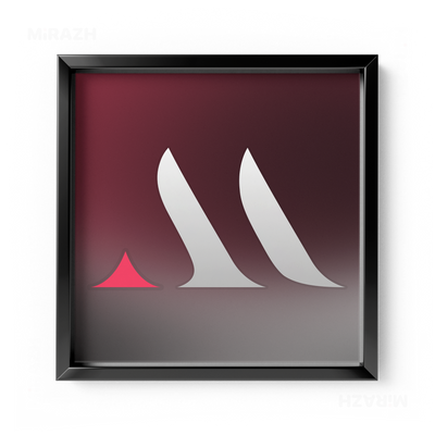 MiRAZHMark Framed Poster 04 Black Aluminum