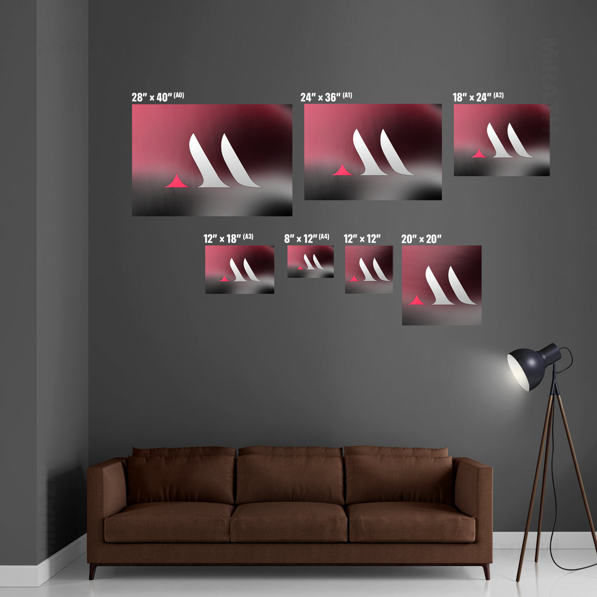 MiRAZHMark Frameless Poster 06 Semi Glossy