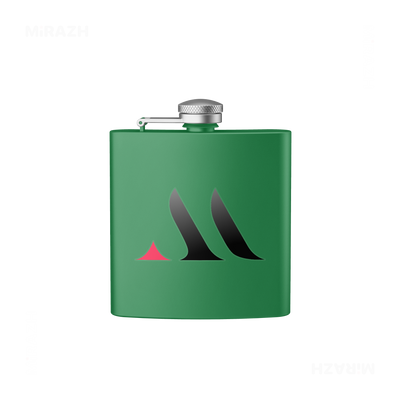 MiRAZHMark Hip Flasks 01 Green