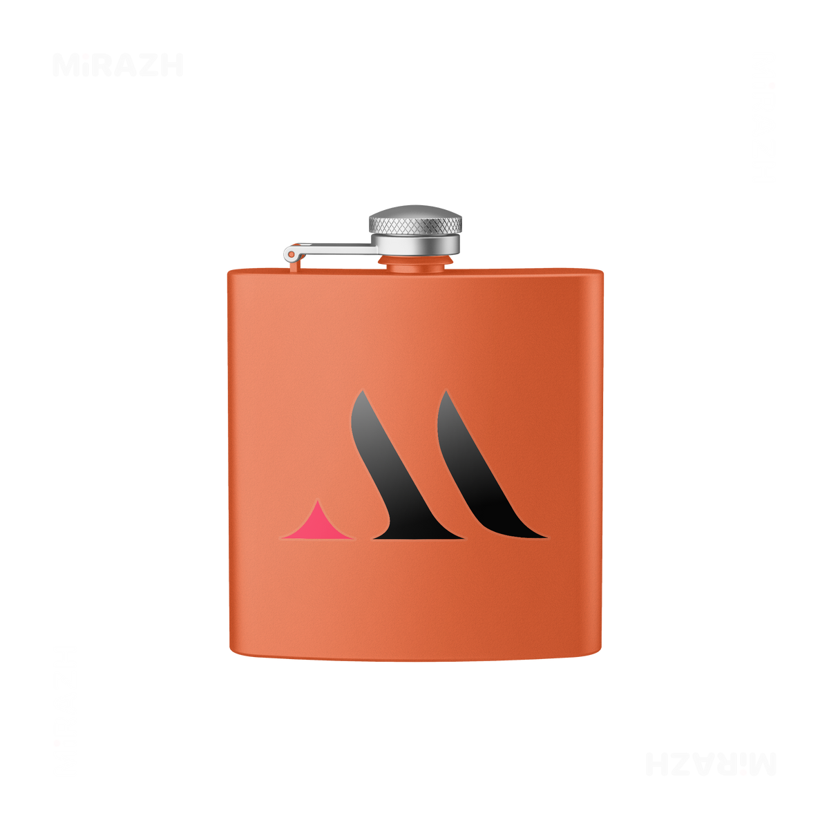 MiRAZHMark Hip Flasks 01 Orange