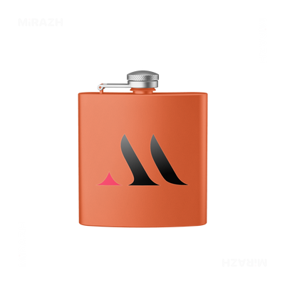MiRAZHMark Hip Flasks 01 Orange