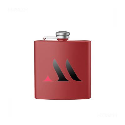 MiRAZHMark Hip Flasks 01 Red