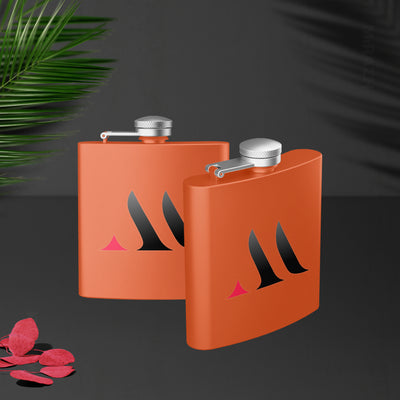MiRAZHMark Hip Flasks 02 Orange