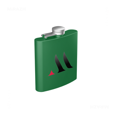 MiRAZHMark Hip Flasks 03 Green