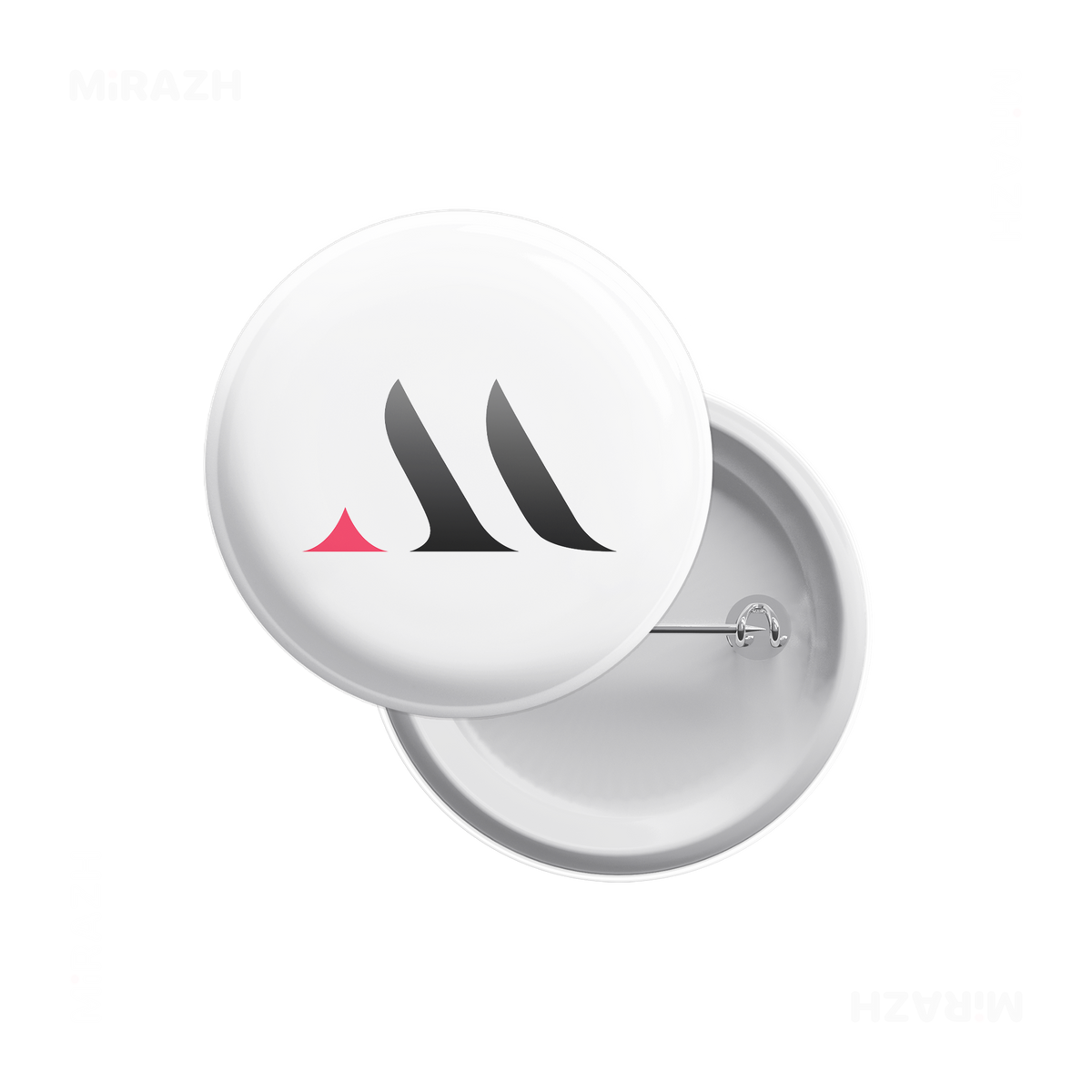MiRAZHMark Pin Buttons 01 Round