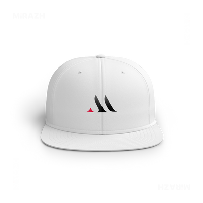 MiRAZHMark Snapback Caps 01 White DTF