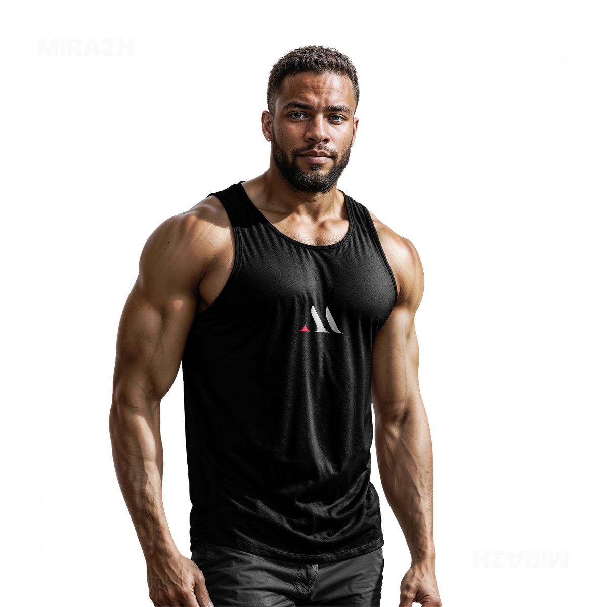 MiRAZHMark Tank Tops 02 Black