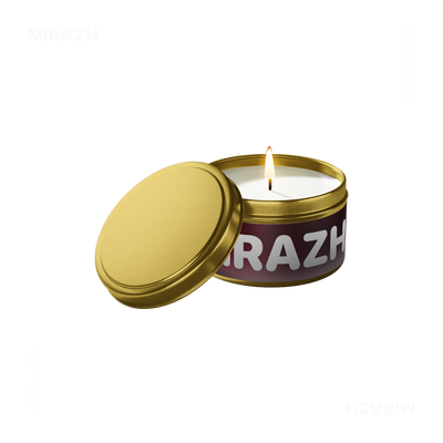 MiRAZHMark Tin Candle 01 Gold