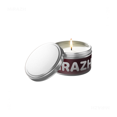 MiRAZHMark Tin Candle 01 Silver
