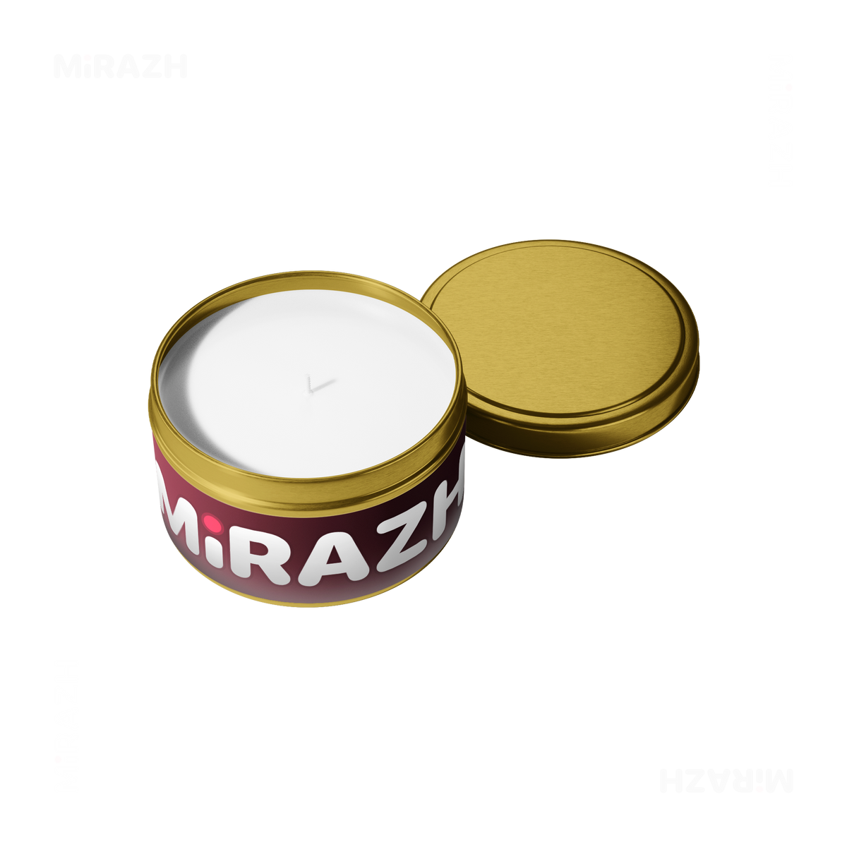 MiRAZHMark Tin Candle 05 Gold