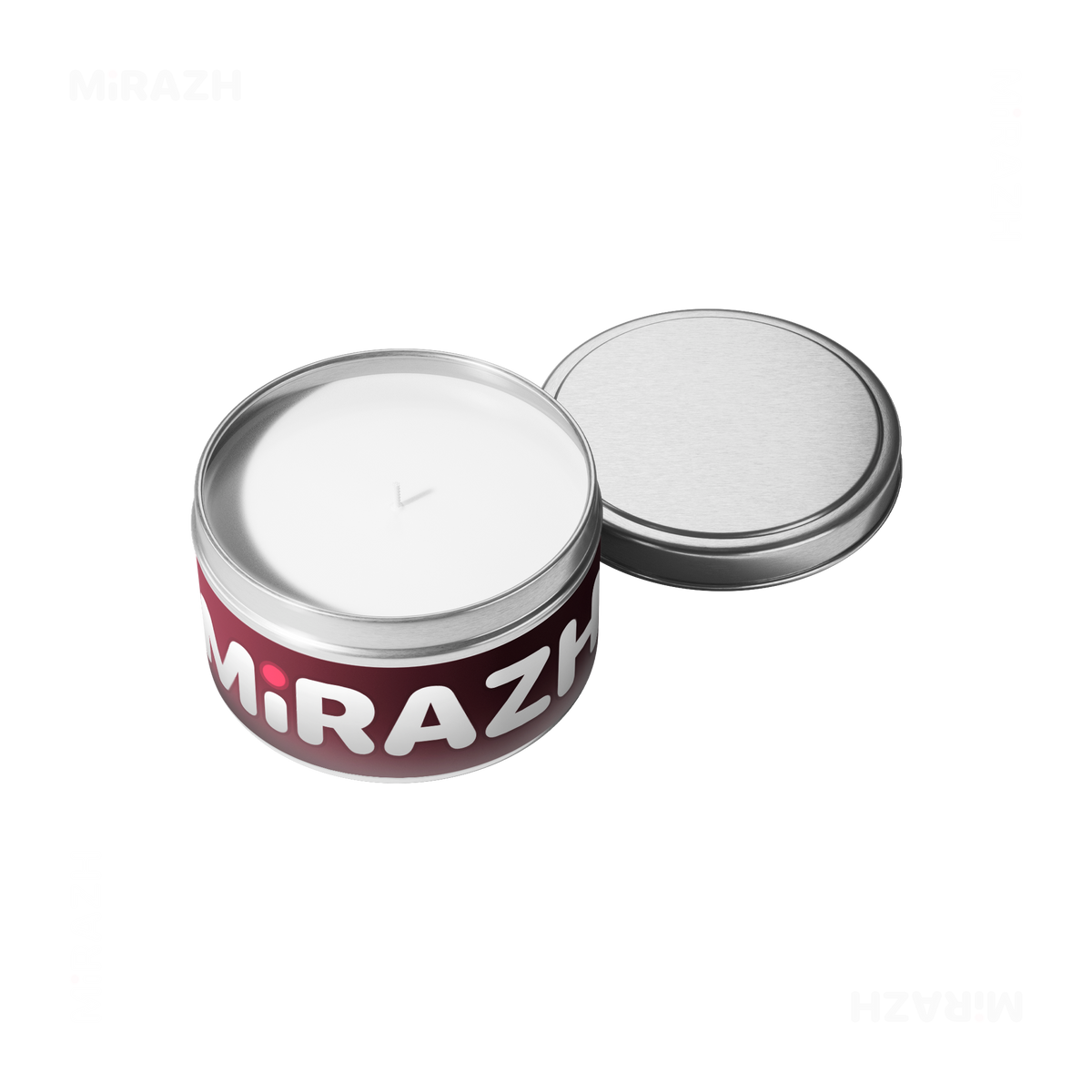MiRAZHMark Tin Candle 05 Silver