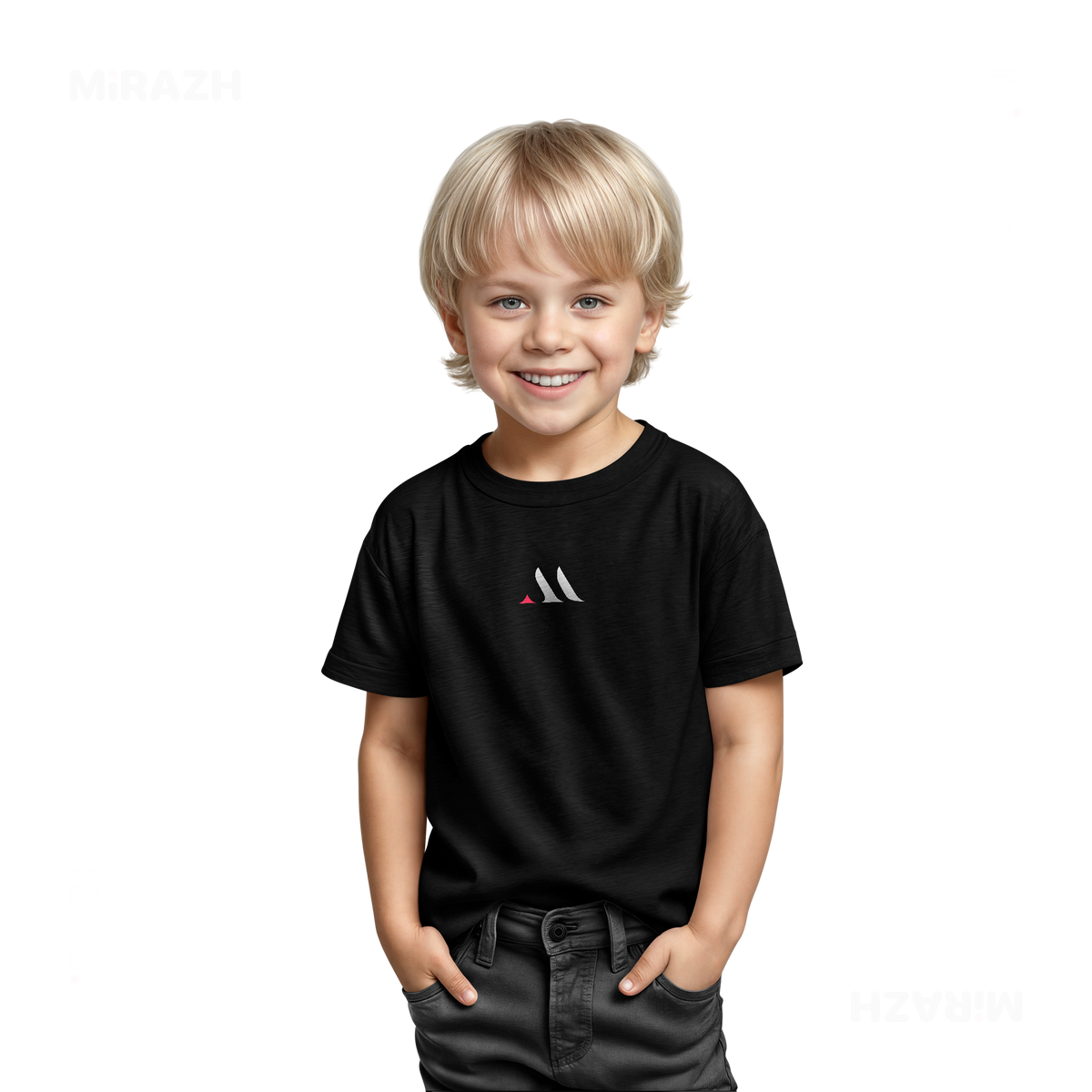 MiRAZHMark Toddler T Shirt 03 Black
