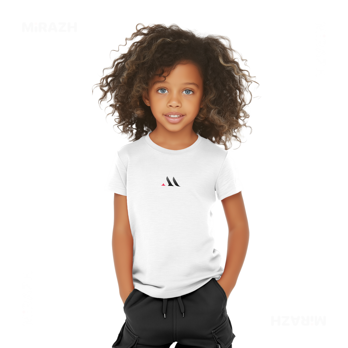 MiRAZHMark Toddler T Shirt 04 White