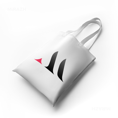 MiRAZHMark Tote Bags 04 White