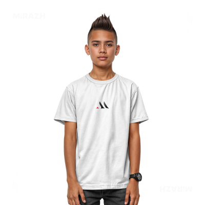MiRAZHMark Youth T Shirt 03 White