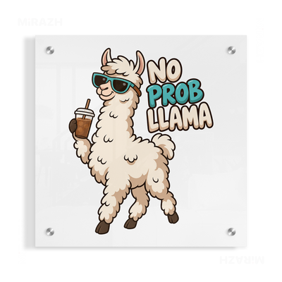 NoProbLlama Acrylic Print 04