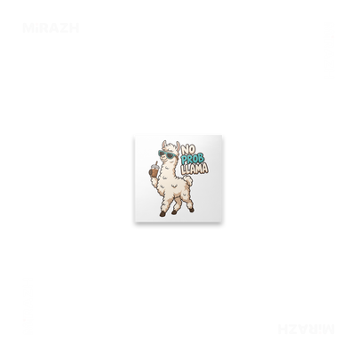 NoProbLlama Bumper Magnet 04