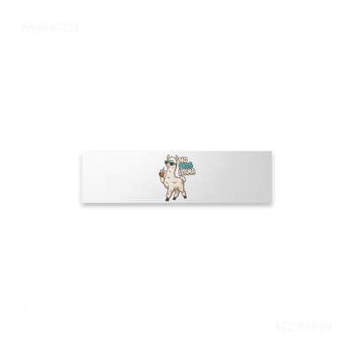 NoProbLlama Bumper Sticker 03