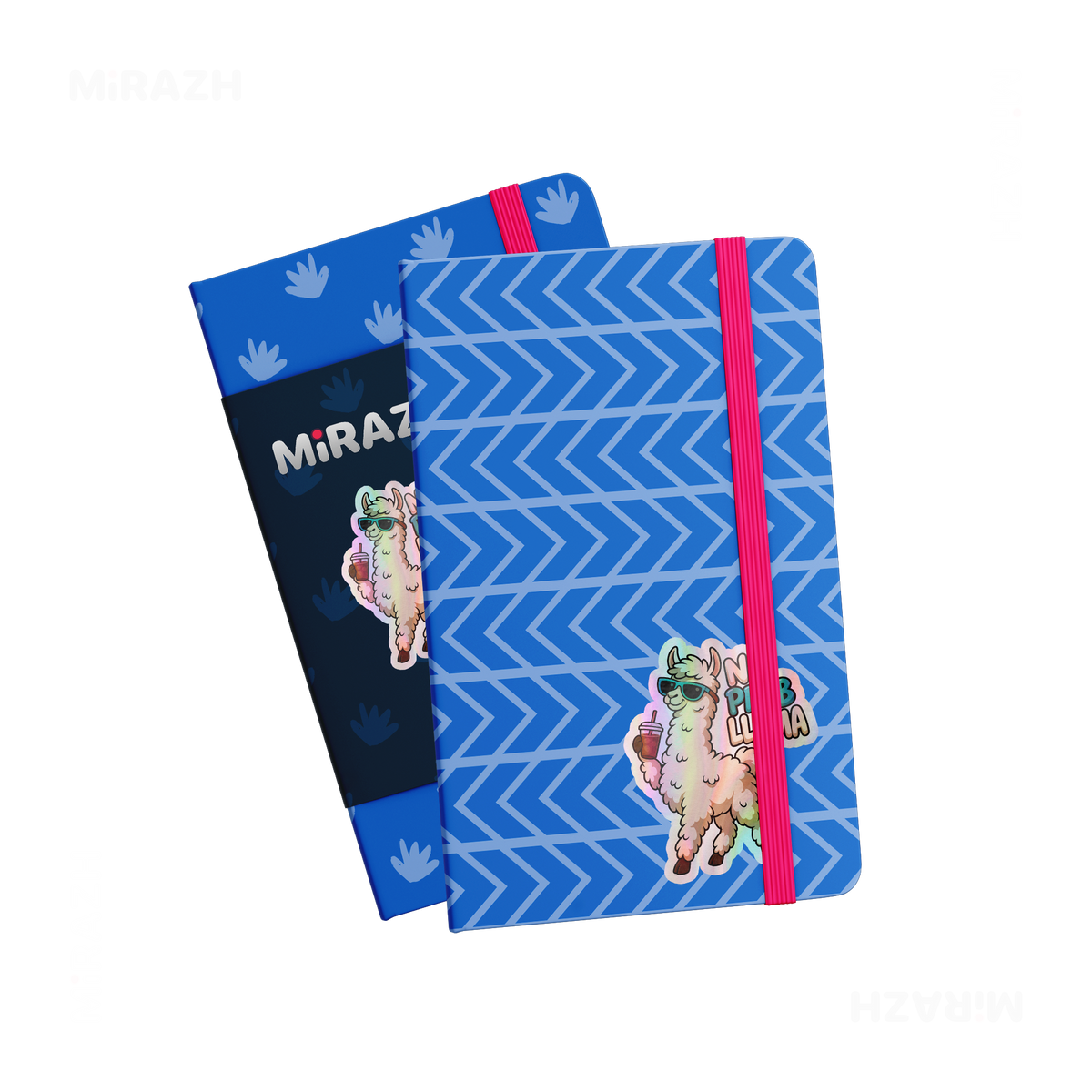 NoProbLlama Die Cut Holographic Sticker 03