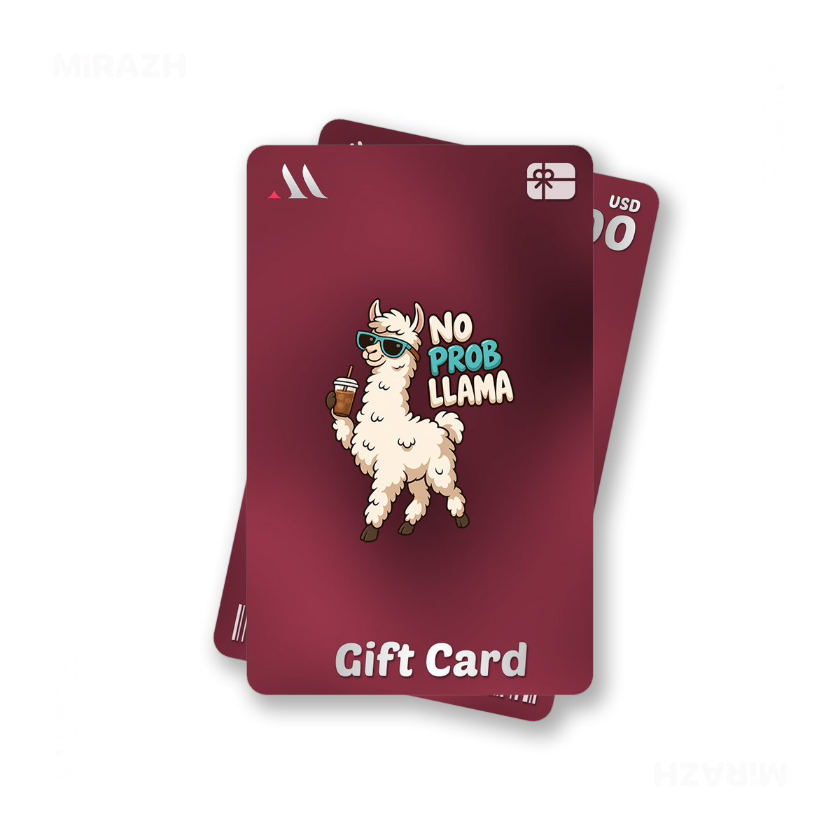 NoProbLlama Digital Gift Card 01