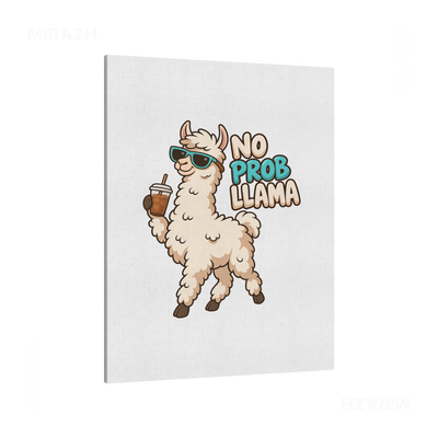 NoProbLlama Frameless Canvas 01
