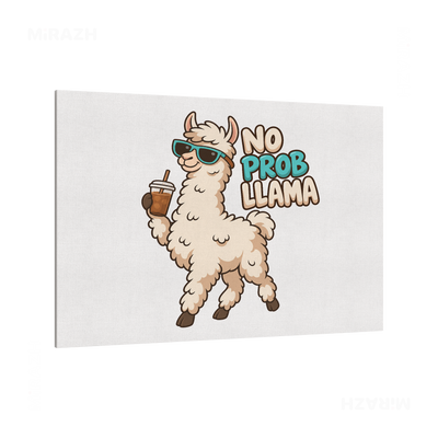 NoProbLlama Frameless Canvas 03