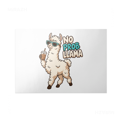 NoProbLlama Frameless Poster 03 Semi Glossy