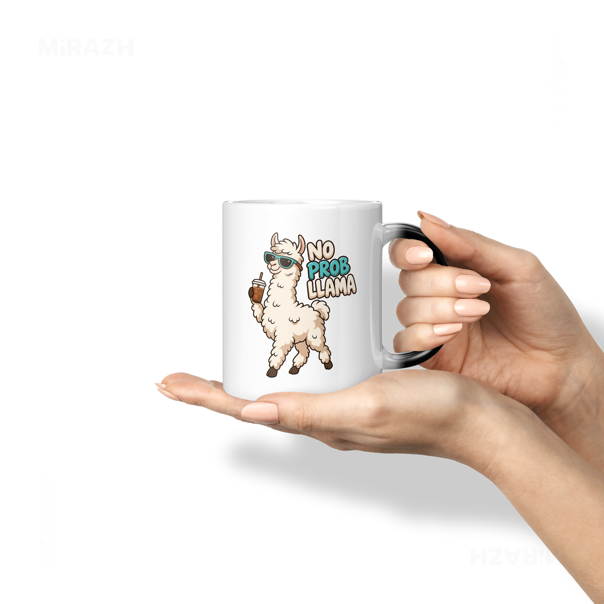 NoProbLlama Magic Ceramic Mug 06