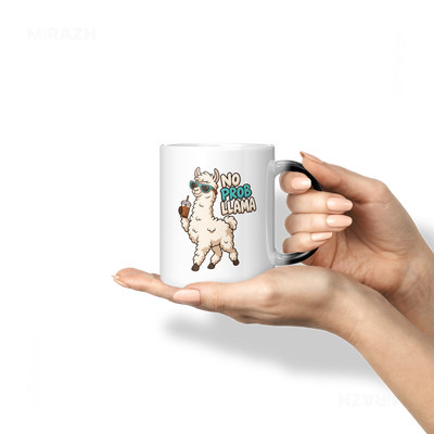 NoProbLlama Magic Ceramic Mug 06
