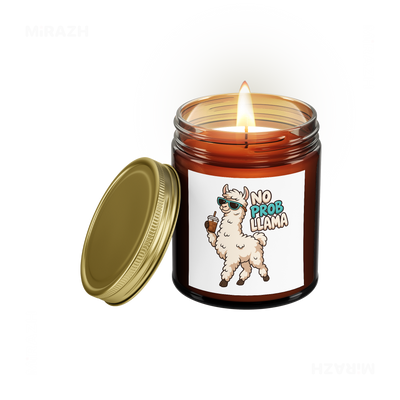 NoProbLlama Scented Candle 01 Amber