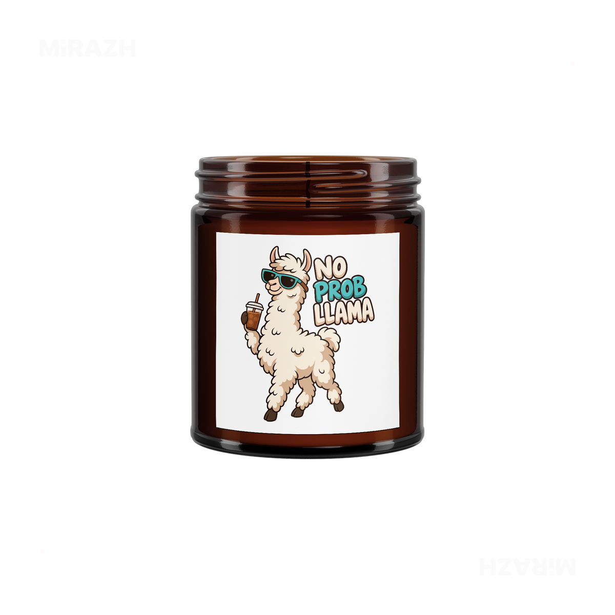NoProbLlama Scented Candle 03 Amber