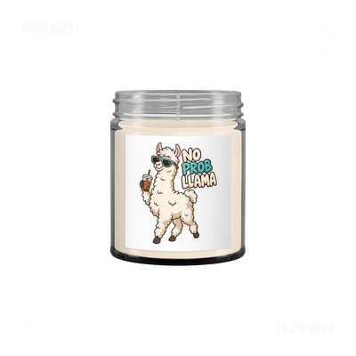 NoProbLlama Scented Candle 03 Clear