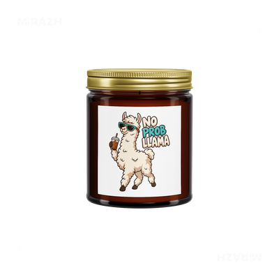 NoProbLlama Scented Candle 04 Amber