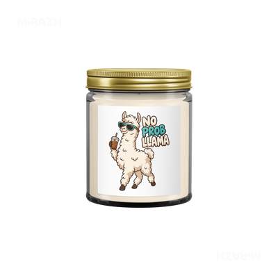 NoProbLlama Scented Candle 04 Clear